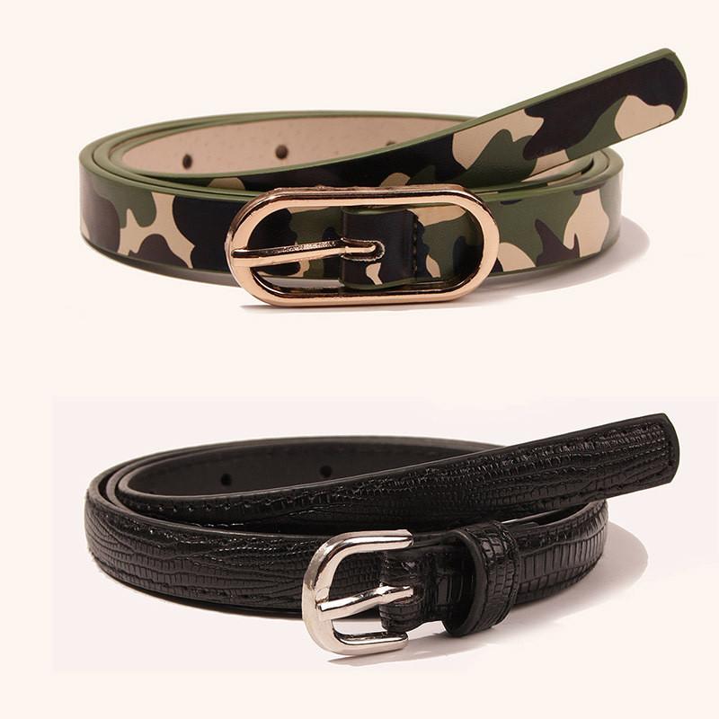 Snake Print Belt Combo Pack With Alloy Buckles For Elegant Daily Use