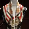 Silk Square Scarf: Women's Korean-Style, Double-Sided Print for Professional Wear