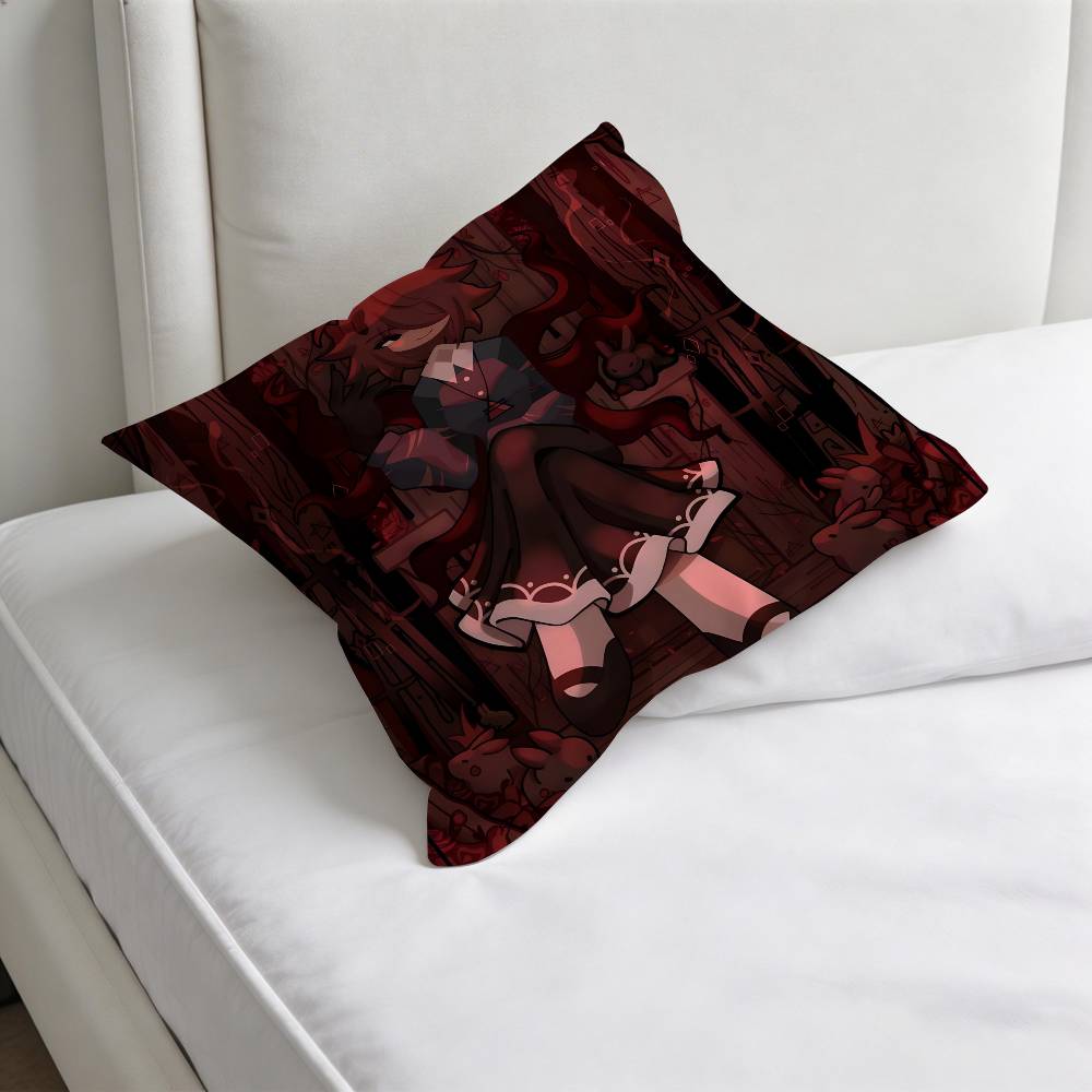 FFundamental Paper Education Square Pillow Case Soft Decorative Throw Pillow Cover for Home Sofa Bed