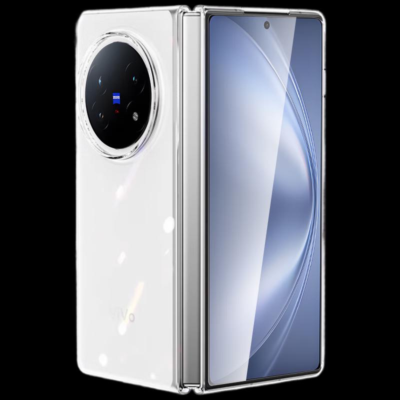 Smorss Vivo X Fold 5 Transparent Full-Coverage Phone Case