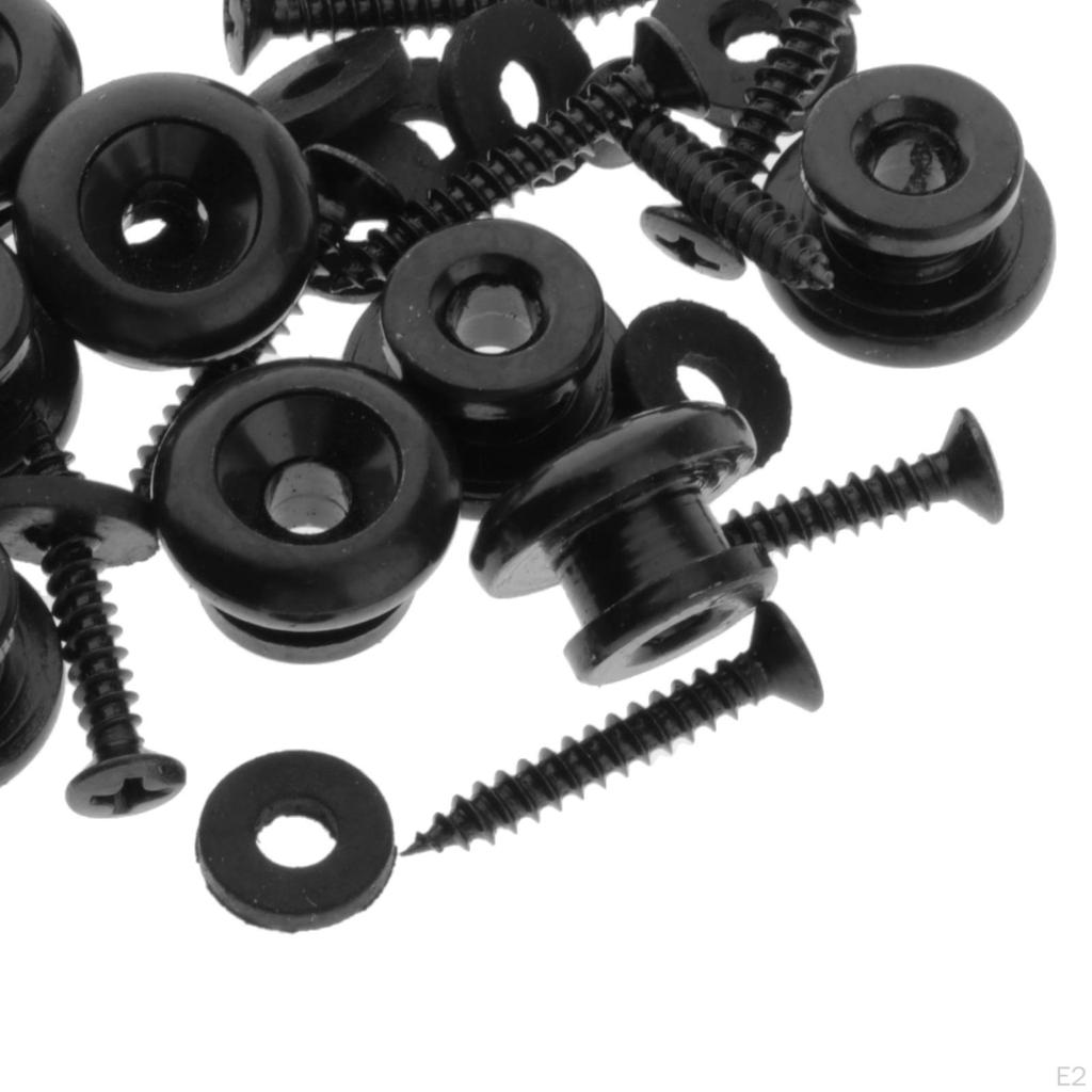 10 Durable Guitar Locking Mushroom Shape