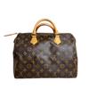 [Pre-Owned] Speedy 30 Elegant Compact Fashionable Commuter Classic Monogram Coated Canvas With Leather Trim Pillow Bag - Very Good #1HUNWN0