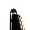 Excellent MONTBLANC Ballpoint Pen Meisterstck Classic Black Gold Mens Used