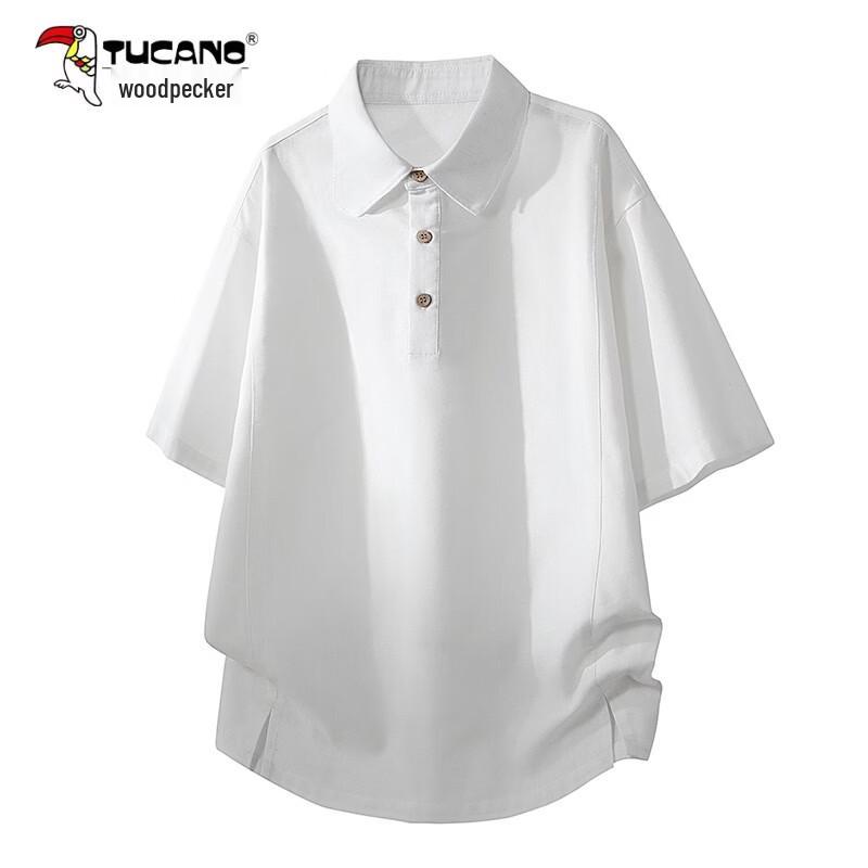 TUCANO Men s Tencel Linen Blend Polo Shirt 3XL
