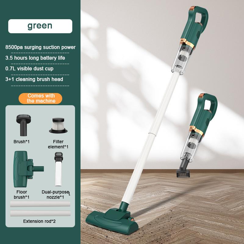

Электрический ручной пылесос, беспроводной подметальный аппарат, мощный беспроводной домашний автомобильный пылесос для удаления клещей, очиститель пыли для пола, чистящие средства 2024 зелёный