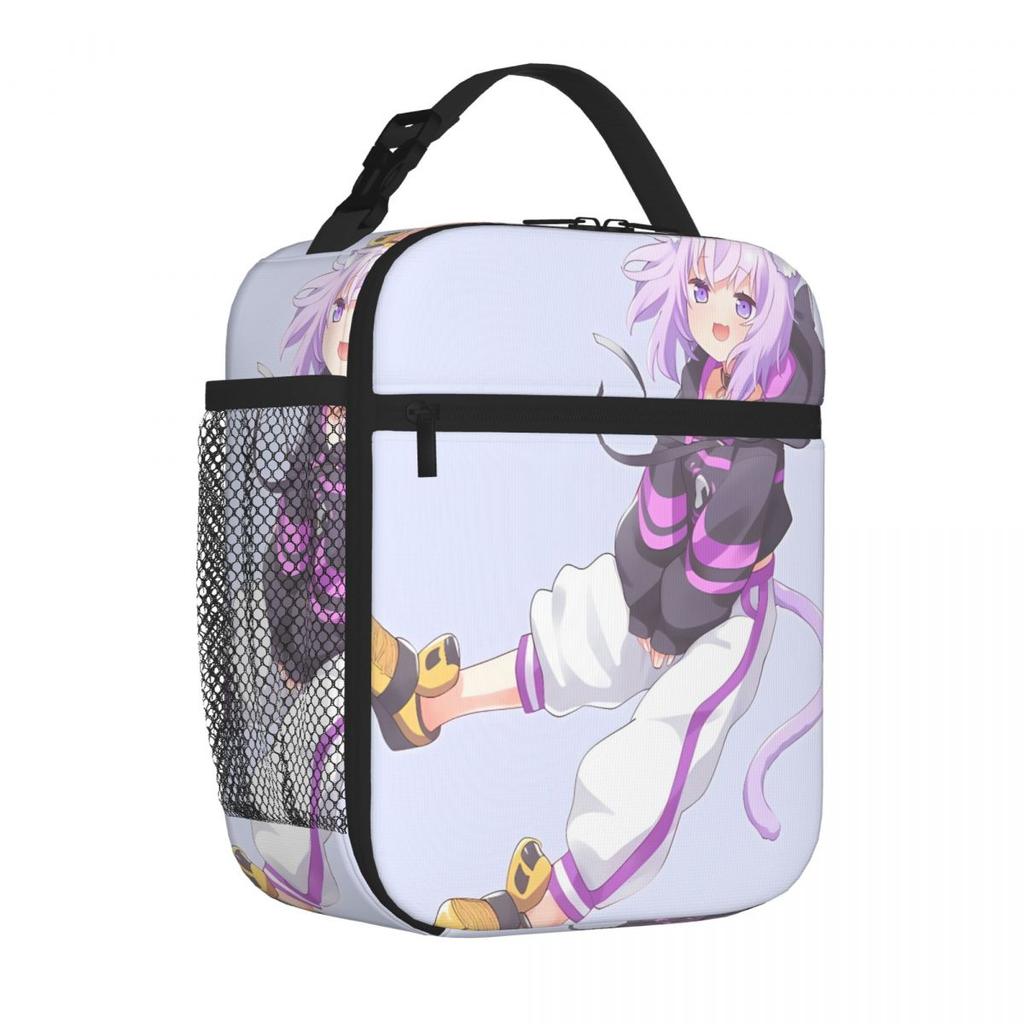 Bestselling Nekomata Okayu Mogu Yummy - Hololive Fruit Print Reusable Lunch Bag Kid Outdoor Class Portable Lunch Bag