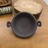 Handmade Retro Japanese Coarse Pottery Incense Burner and Tea Diffuser with Dry-Fire Cedar Baking Function