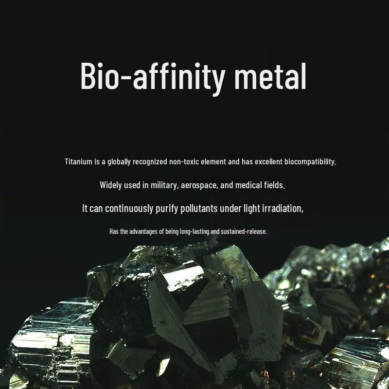 XIMX Double-Layer Glass Tea Cup with Titanium Lid