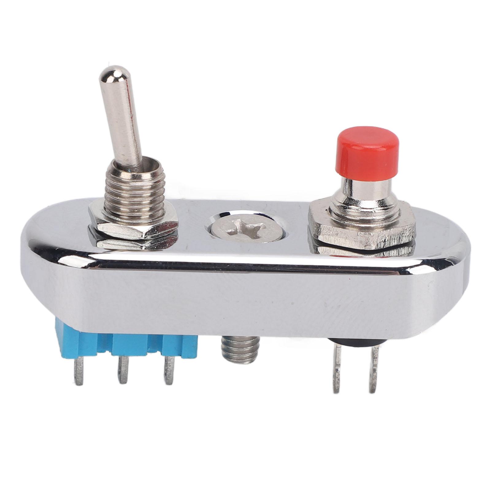 

Переключатель старт-стоп на руле Универсальный самовозвратный тумблер аварийной остановки мотоцикла для квадроцикла UTV