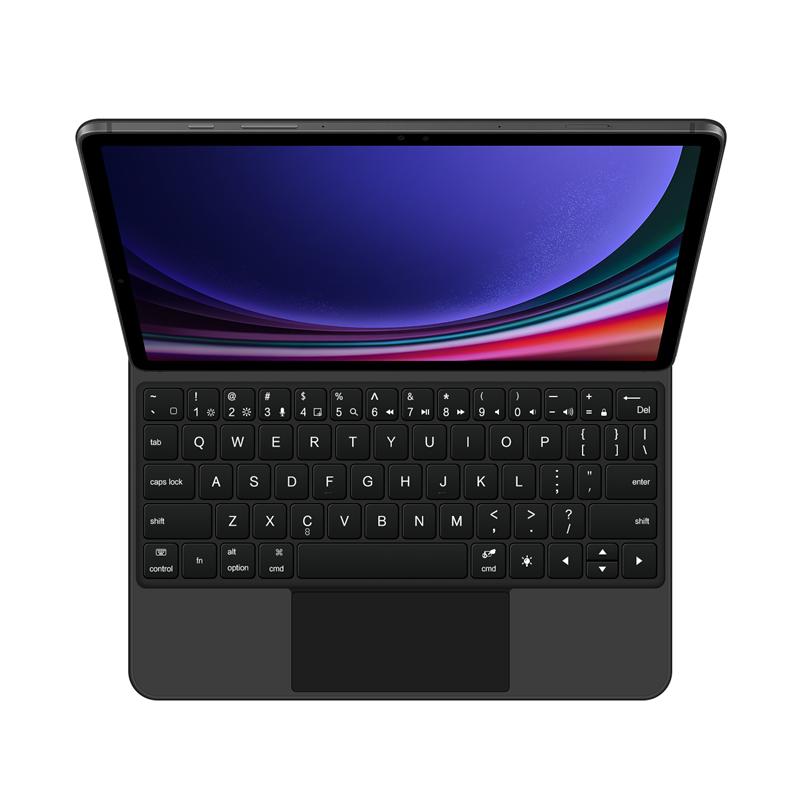 Magic Keyboard for Samsung Galaxy Tab S9 FE S10 FE S10 Lite 10.9" S9 S8 S7 11 Inch Smart Magnetic Case Backlight TouchPad Keypad