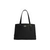 Tatum 40 Large Capacity Zipper Closure Reversible Striped Crossbody Bag Women Handbags Black C4077-IMF2L