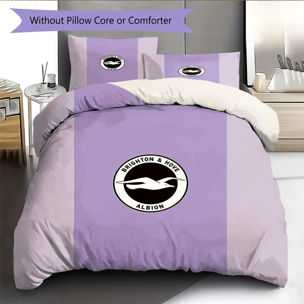 Brighton2 Pattern Bedding Quilt Set  Home Decoration  Gift (1 * Duvet Cover + 2 * Pillowcase  Without Core)