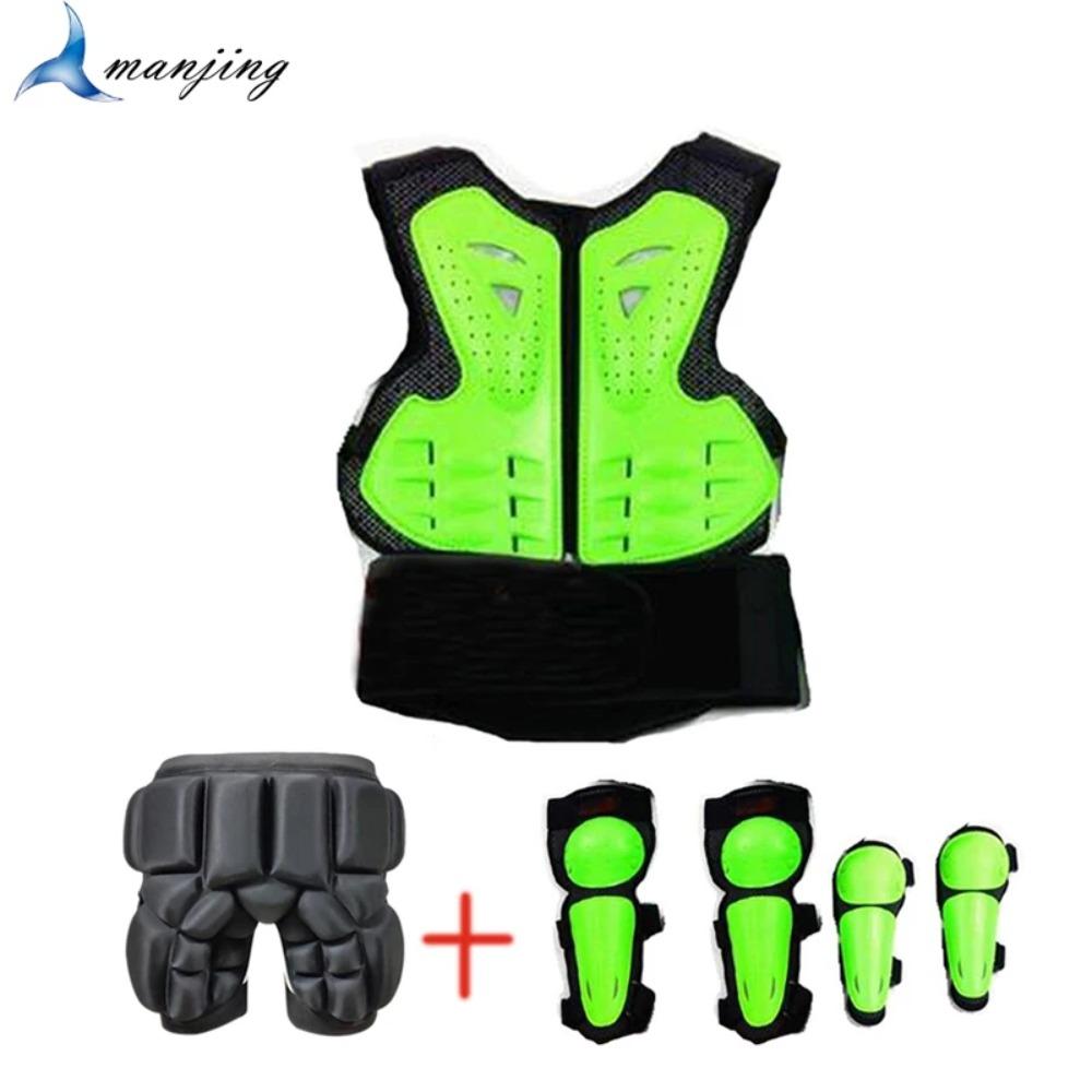Bambino Bambini Motocross Moto Protezione Corpo Gilet Armatura ATV Moto da Cross Fuoristrada Tute Protezione Gilet da Corsa Abbigliamento Sportivo