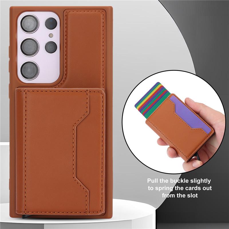 Magnetic Leather Wallet Card Phone Case for iPhone 15 14  Pro Max 13 Plus 12 11 for Samsung Galaxy S23 Ultra S22 A54 A14 A34 A53 A13 A52 Flip Cover
