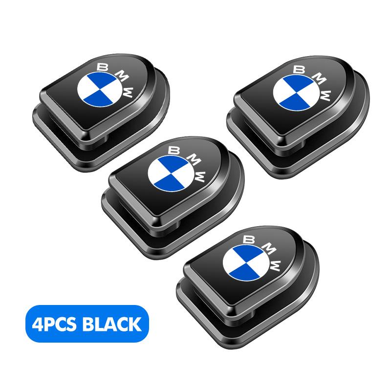 2/4pcs Car Paste Hooks USB Storage Hanger Interior Accessories For BMW Performance X1 M3 M6 F01 F02 E34 E36 E60 F10 F20 X6