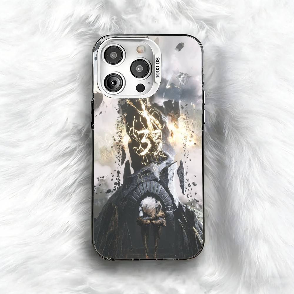 C-Clair O-Obscur E-Expedition-33 Phone Case For iPhone 16 17 15 14 12 13 Pro Max Black Color Shockproof Cover