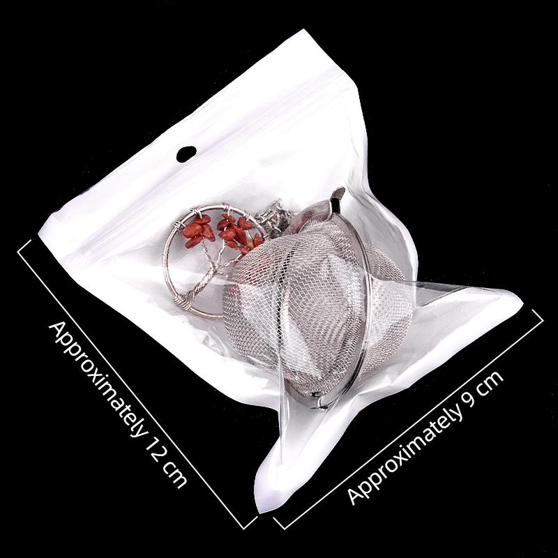 Tea Strainer Natural Stone Tree Of Life Stainless Steel Strainer For Making Tea Seasoning Bag Spice Box Accessory