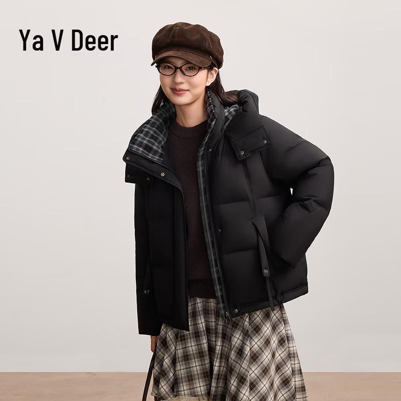 Yalu Women s 90% Duck Down Short Puffer Jacket L
