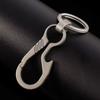 Lightweight Bottle Opener Keychain Special Shapes Men's Outdoor Keyring Creative Car Key Chain  Men