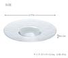 Toyo Sasaki Glass Orbit Rimmed Bowl Size Set of Made In Large Round Glass 46155 Plates, 270, 3, Japan, Plates, Dishes, Tableware,