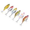 6Pcs Sinking Hard Fishing Bait Artificial Plastic Fishing Lures for Freshwater Saltwater 8cm/10g