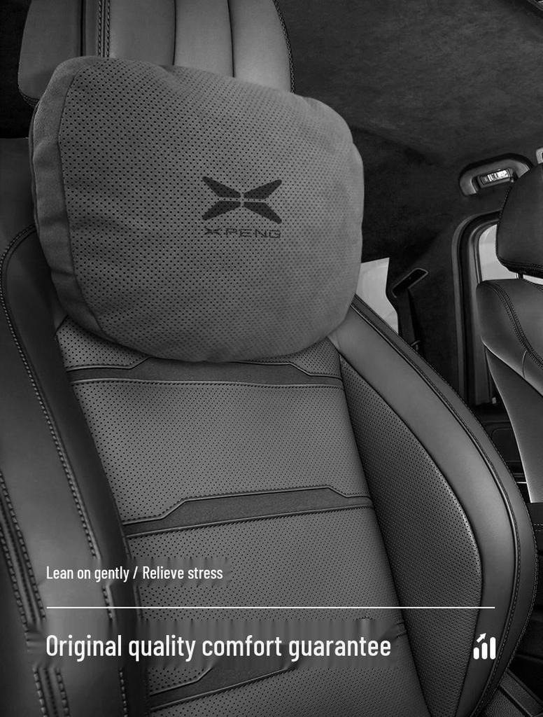 XPeng P7I/G6/G3I/P5 Autositz-Kopfstütze, Nackenkissen & Lendenwirbelstütze für Maybach & G9 Modelle.