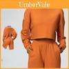 Felpa Casual da Donna a Manica Lunga in Misto Cotone e Nylon per Corsa e Fitness