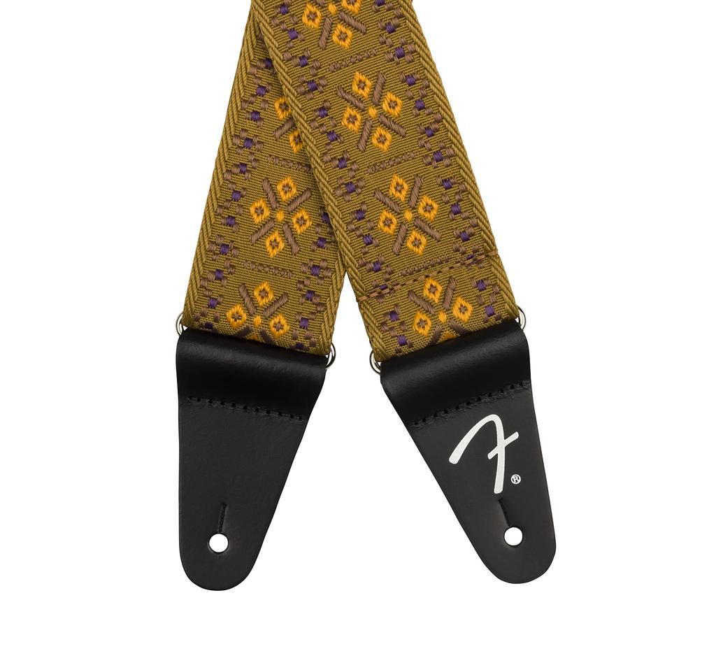 Fender Pasadena Woven Lattice Strap, Tan, 2"