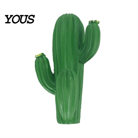 Wall Mounted Hooks Cute Cactus Adhesive Hook, Nail-Free Resin Strong Load-Bearing Hanger, Decorative Hangers Mount Organizer for Kitchen