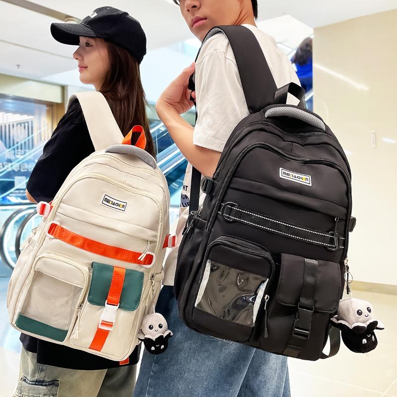 School bag new high value niche design backpack couple simple lightweight travel large capacity backpack