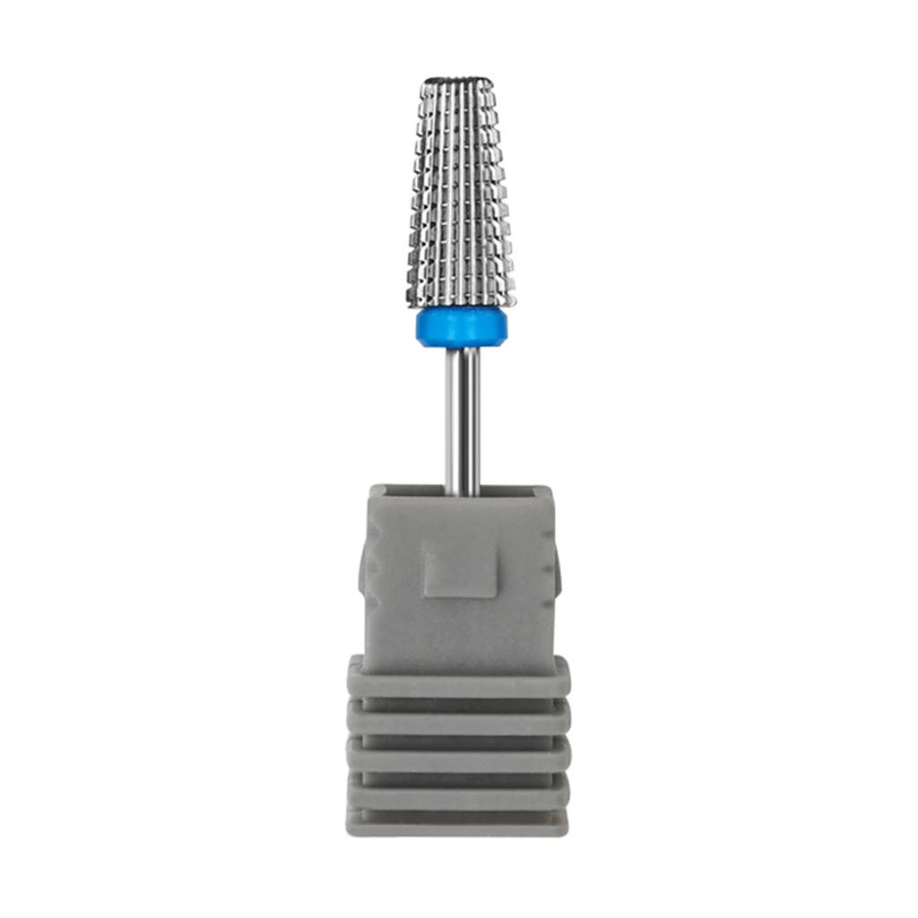 5 In 1 Tungsten Nail Drill Bits Carbide Milling Cutter Nail Sander Tips for Electric Nail File Cuticles Clean Tools