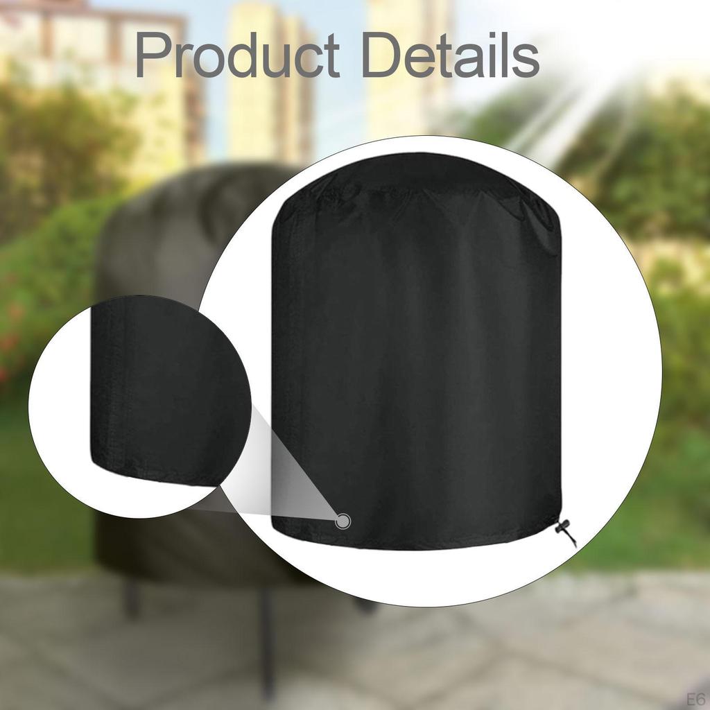 Outdoor Cover for Round BBQ Grills
