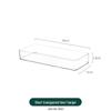 Clear Acrylic Jewelry and Cosmetics Storage Box with Lid