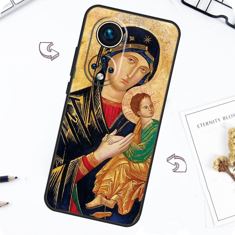Conception Virgin Mary Jesus Case For Honor Magic 7 Lite 5 6 Pro Honor 200 50 70 90 Lite X8b X9a X8a X8 X9 X9c X9b Cover