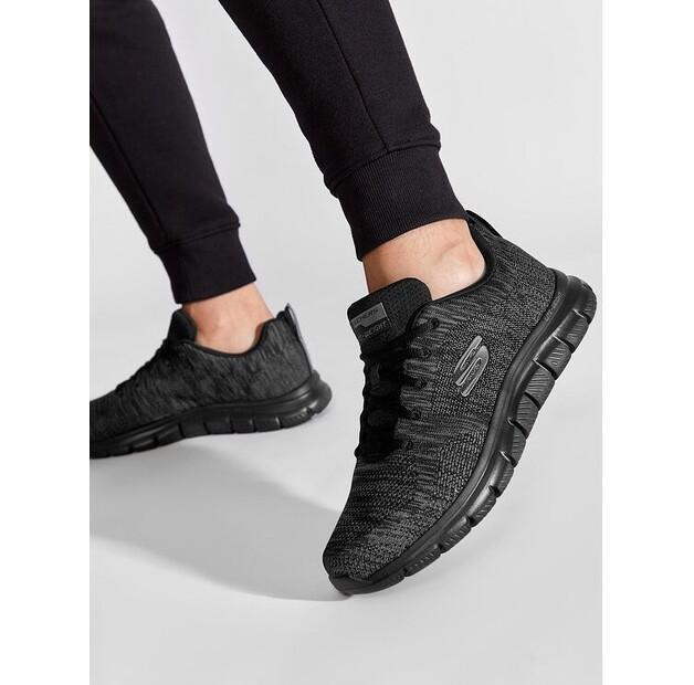 Мужские кроссовки Skechers Front runner 232298, bbk чёрные
