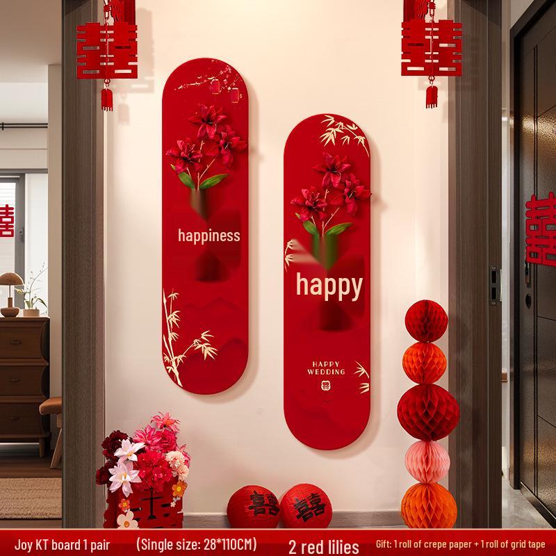 Wedding Wall Decoration: Home & Living Room Sofa Background