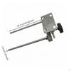 Shampoo Bed Bracket Adjustable Headrest Support Stainless Steel Hardware for Salon Owners,