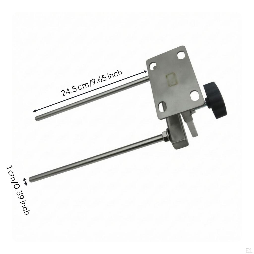 Shampoo Bed Bracket Adjustable Headrest Support Stainless Steel Hardware for Salon Owners,