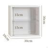 Action Figure Display Case Doll Storage Cabinet Dustproof Lightweight Model