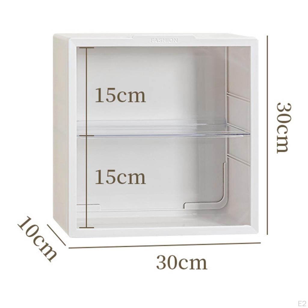 Action Figure Display Case Doll Storage Cabinet Dustproof Lightweight Model