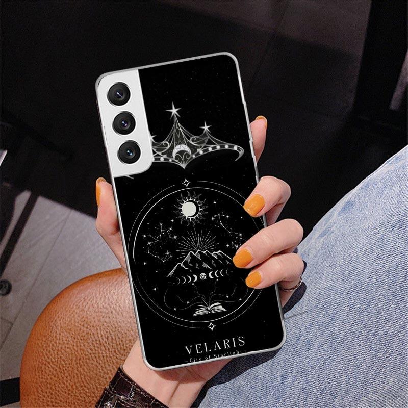 

A Court of Mist Fury Sarah J Maas Phnoe Case for Samsung Galaxy S26 S25 Edge S23 S24 Ultra S22 Plus S21 S20 FE Unique Cover Soft Samsung S23 FE