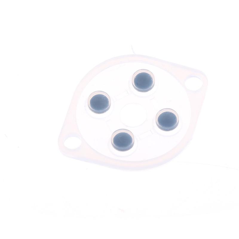 4 Sets Replacement Silicone Conductive Buttons Pads For Nintendo Nes Controller