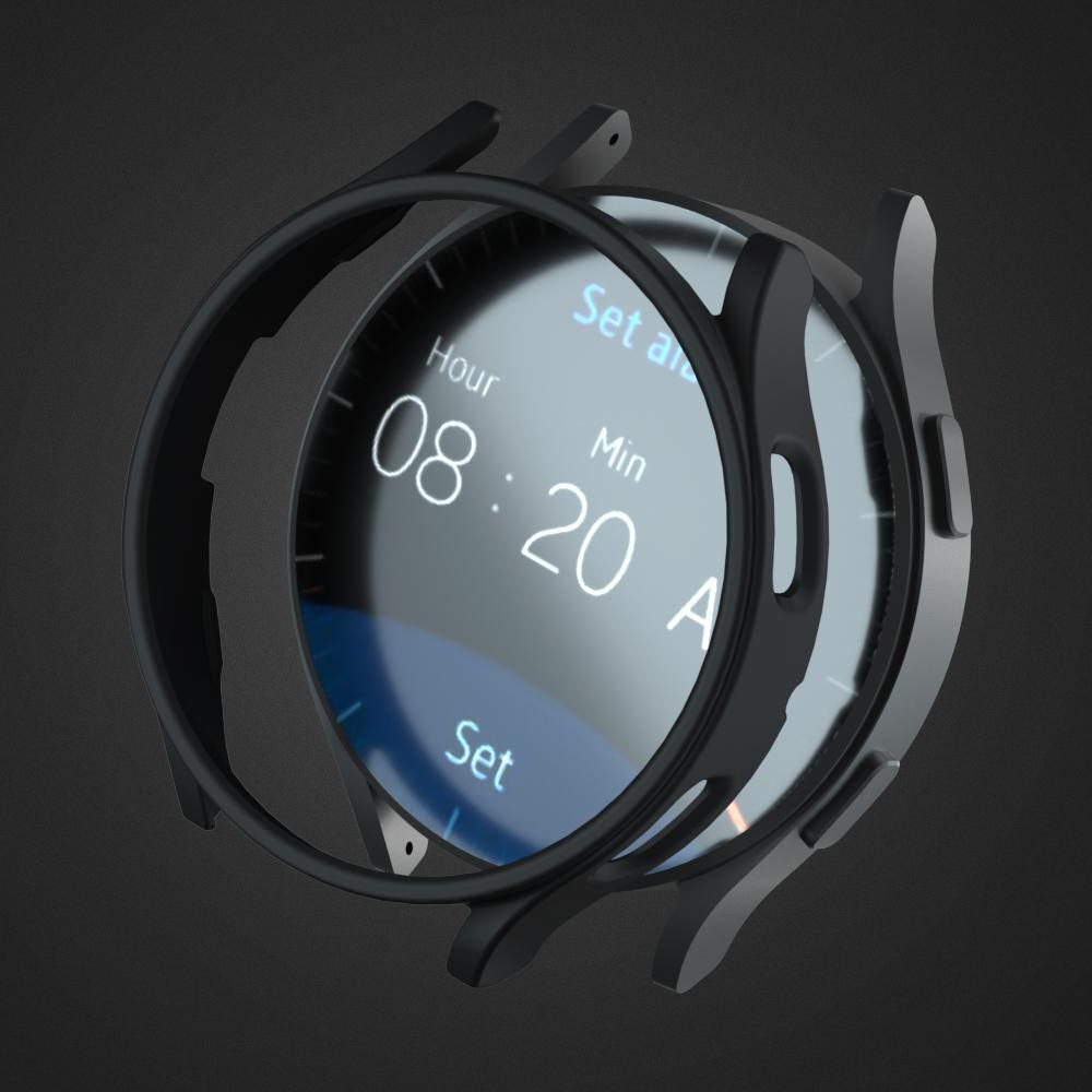 Galaxy Watch 4 5 6 40mm 44mm Cover for Samsung Galaxy Watch5 Pro 45mm Protection Case Plastic Coverage Protector Bumper No Glass