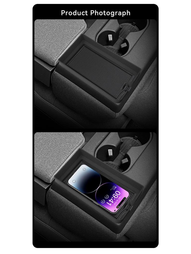 18-25 Ford F150 Mittelkonsolen staubdichter Aufbewahrungs-Organizer
