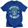 Cypress Hill - LA 1988 Sugar Skull Official Licensed Men Large Size Cotton T-Shirt S-5XL