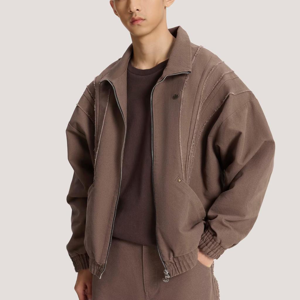 Adidas Originals Santiago Woven Sports Zip Long Sleeve Jacket Men Jackets KR2620