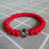Handmade Polyester Braided Prayer Rope Eastern Orthodox Cross Wrist Jewelry