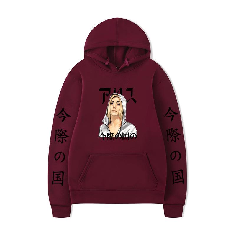 Herr Mode Huvtröjor Herr Dam Huvtröjor Mode Casual Tröjor Höst Pojkar Flickor Svart Streetwear Huvtröja