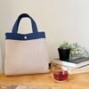 Rootote 1144 Mini Tote Bag, Sub Bag, Lunch Bag, SN Square, Refle-A (03 Sage)