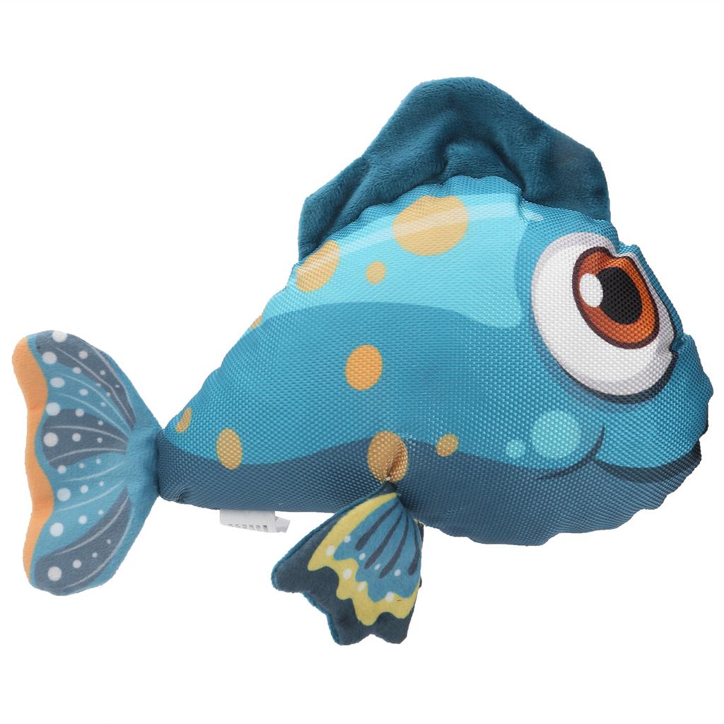 Fish Toy Moving Blue Goldfish Toy Perfect for Biting Chewing and Kicking for Indoor Cats